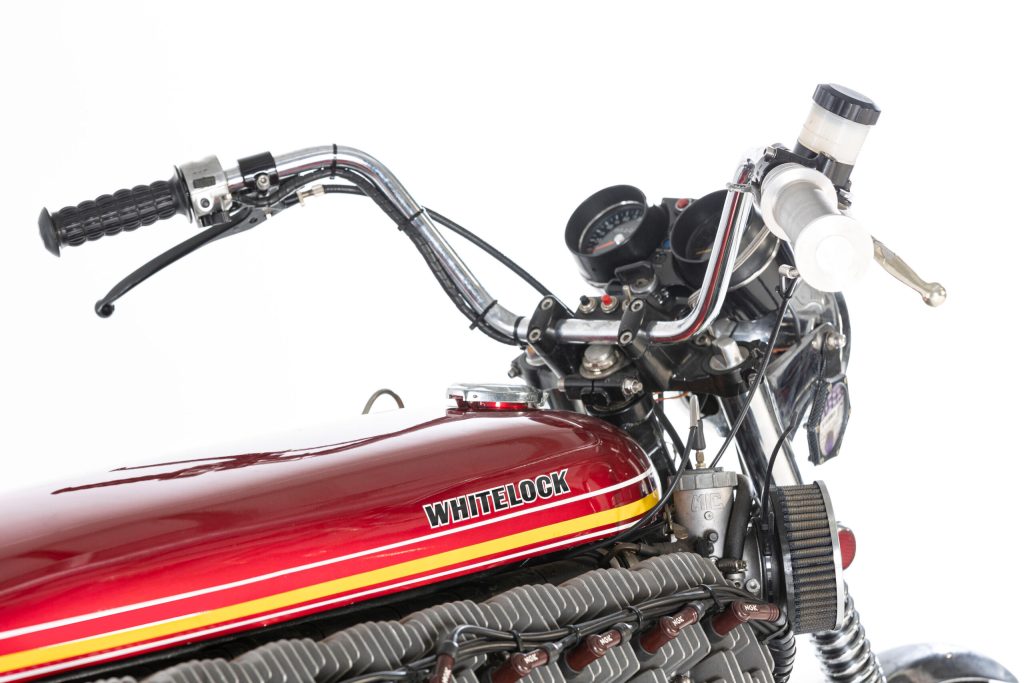 48 Cylinder Whitelock motorcycle handlebars