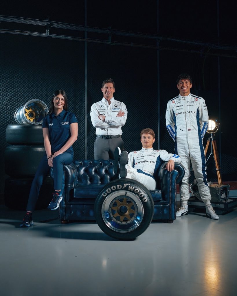 Williams Racing Alex Albon Jordan Sargeant Lia Block James Vowles