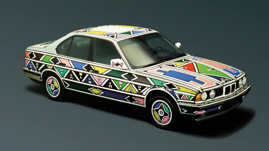 Esther Mahlangu BMW Art Car