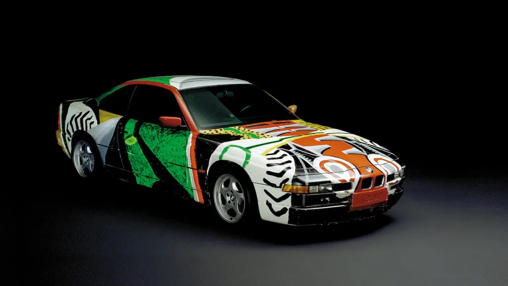 David Hockney BMW Art Car