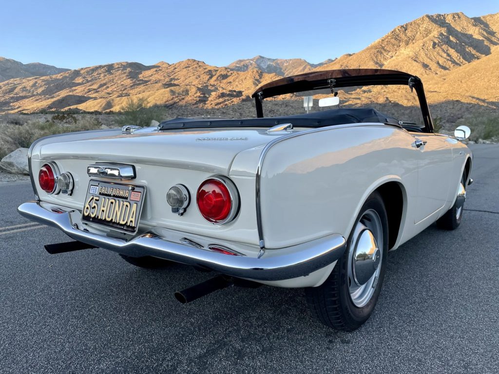 Honda S600 record sale rear