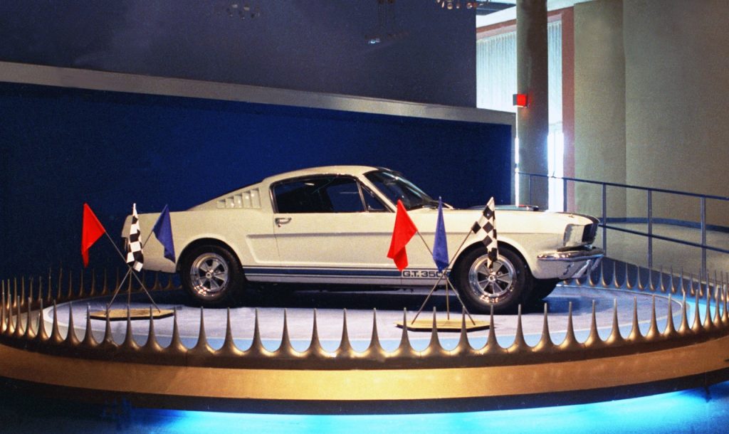 Carroll Shelby’s GT350 dislay