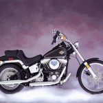 1984 Harley-Davidson FXST Softtail launch