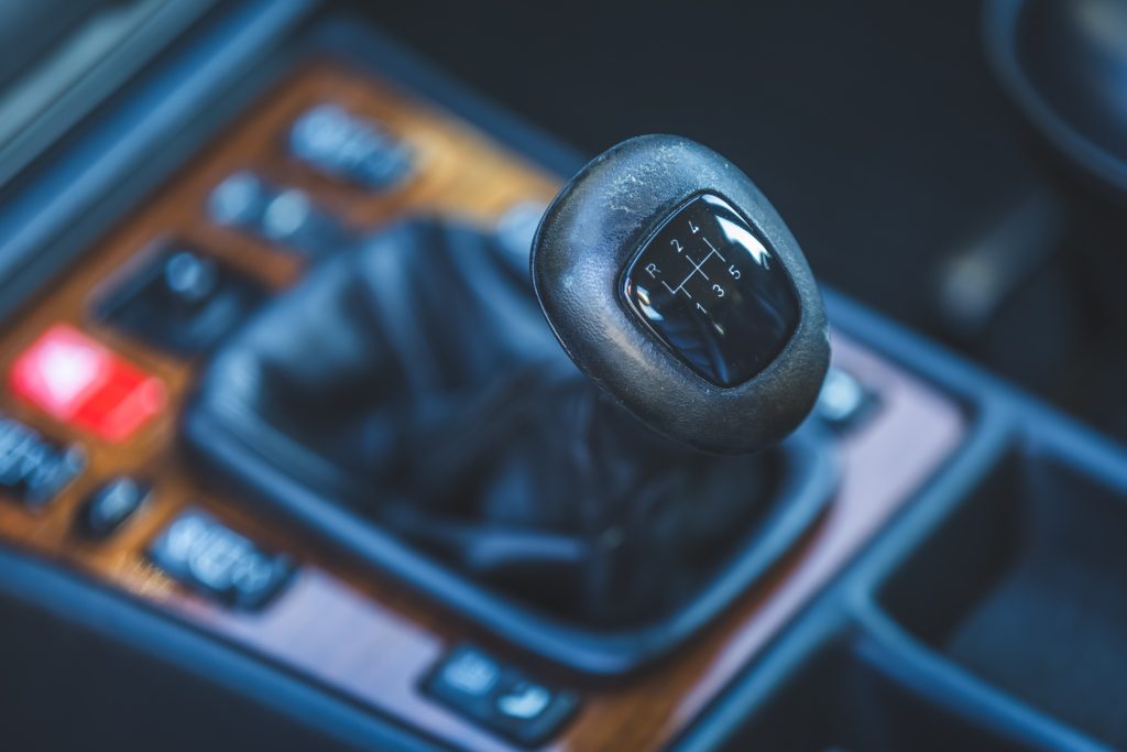 1990-Mercedes-Benz-190E-Evo-II interior shifter