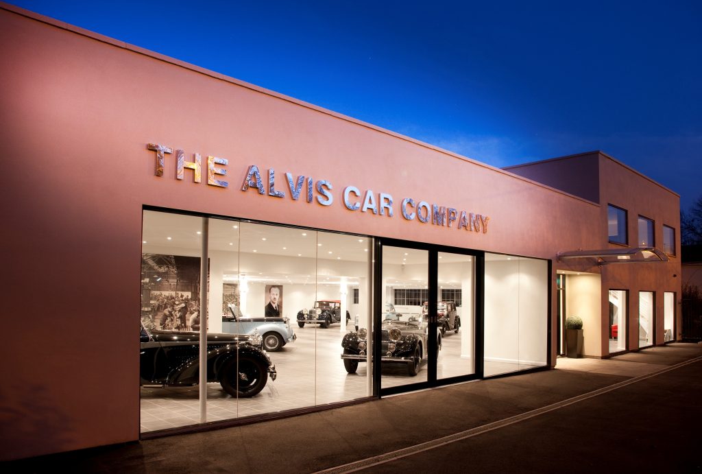 Alvis Showroom exterior