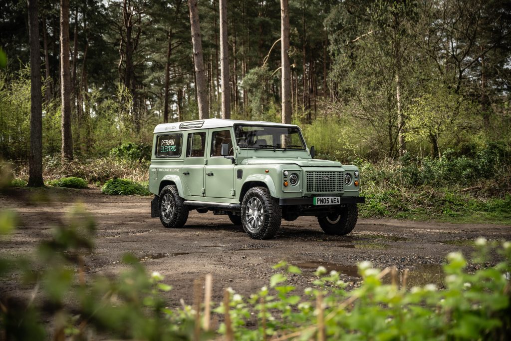 BEDEO Land Rover Defender EV swap 3