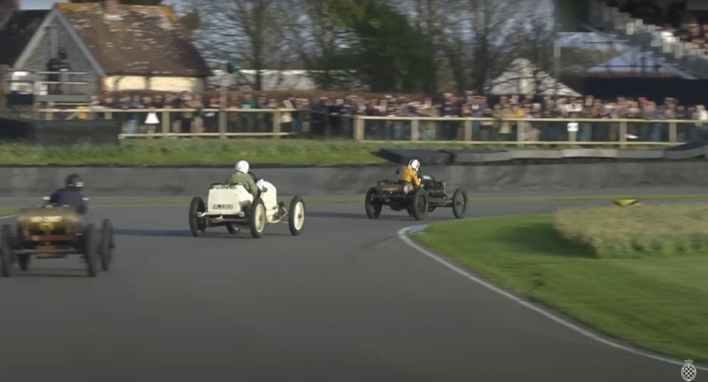 Prewar cars at Goodwood Members meeting 81