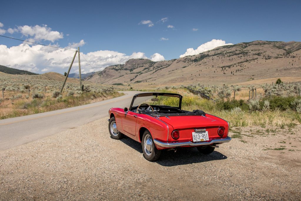 Honda S600 rear three quarter