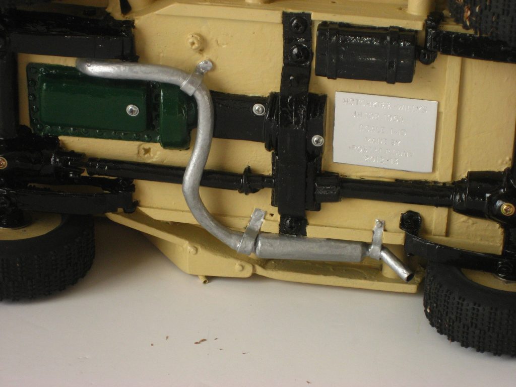 Hotchkiss Jeep model undercarriage