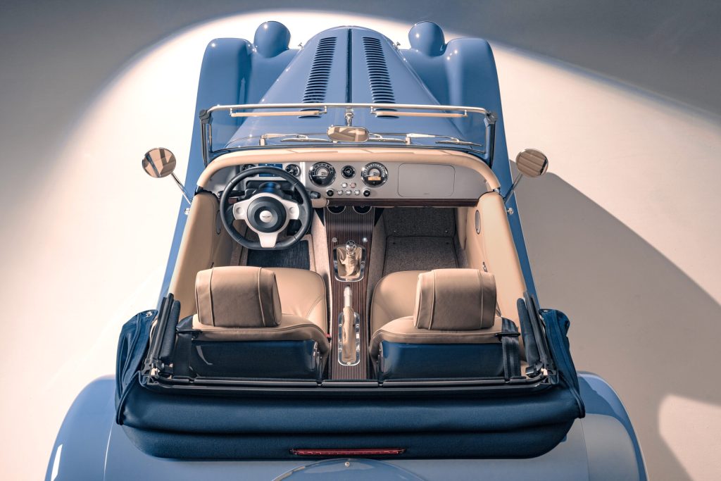 New Morgan Plus Four cockpit