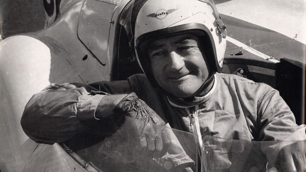 Briggs Cunningham portrait black white