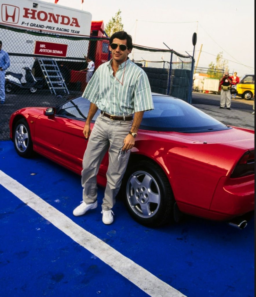 Ayrton Senna NSX shopping