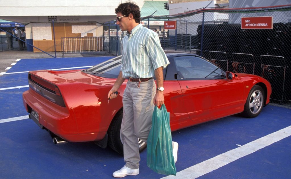 Ayrton Senna NSX shopping 2