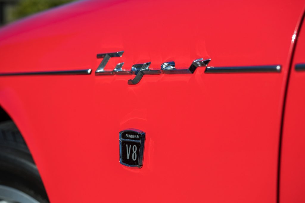 Sunbeam Tiger badge