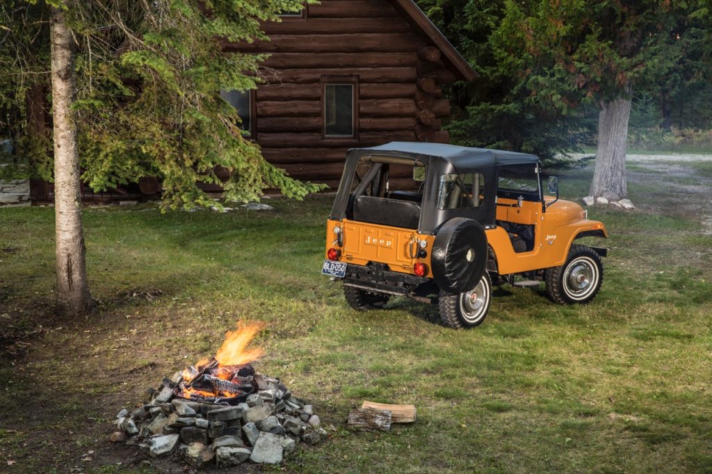 Jeep CJ-5 rear 3/4