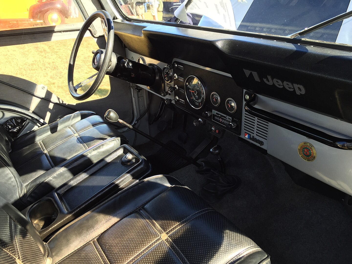 1979 Jeep CJ-5 interior