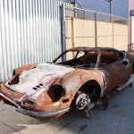 Burnt Ferrari 246GT Dino 1