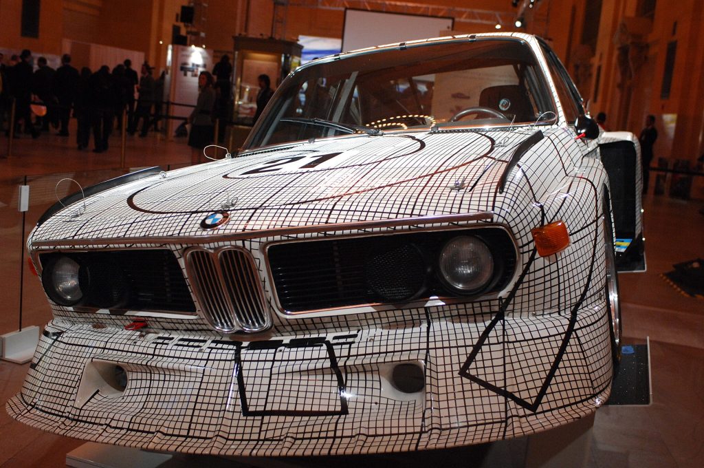 Public Art Installation Unveils The BMW Art Cars