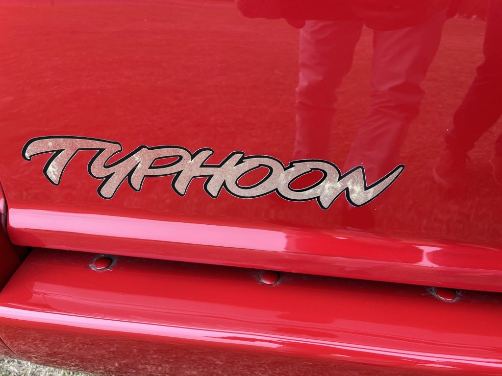 typhoon decal detail