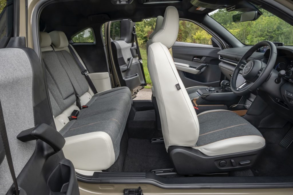 Mazda MX-30 doors open