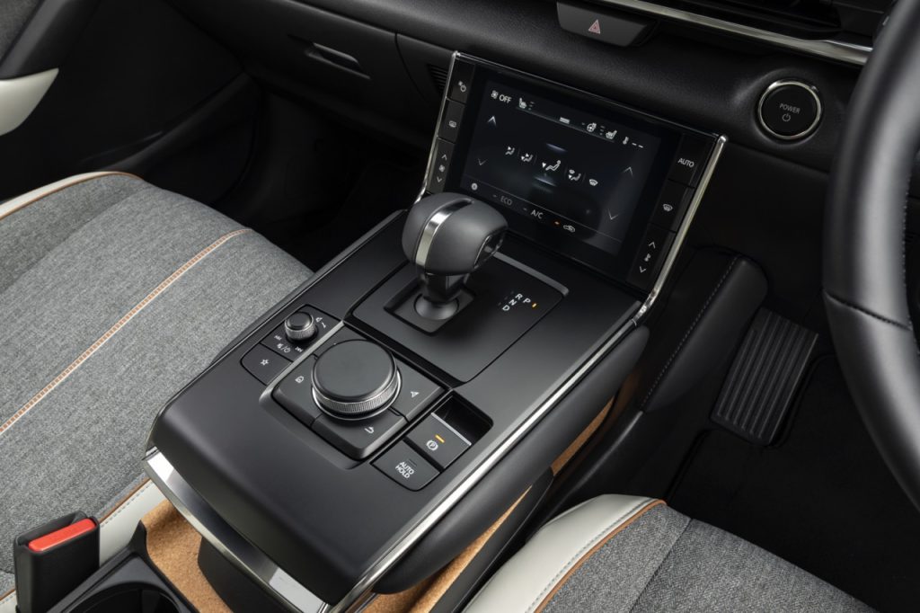 Mazda MX-30 console
