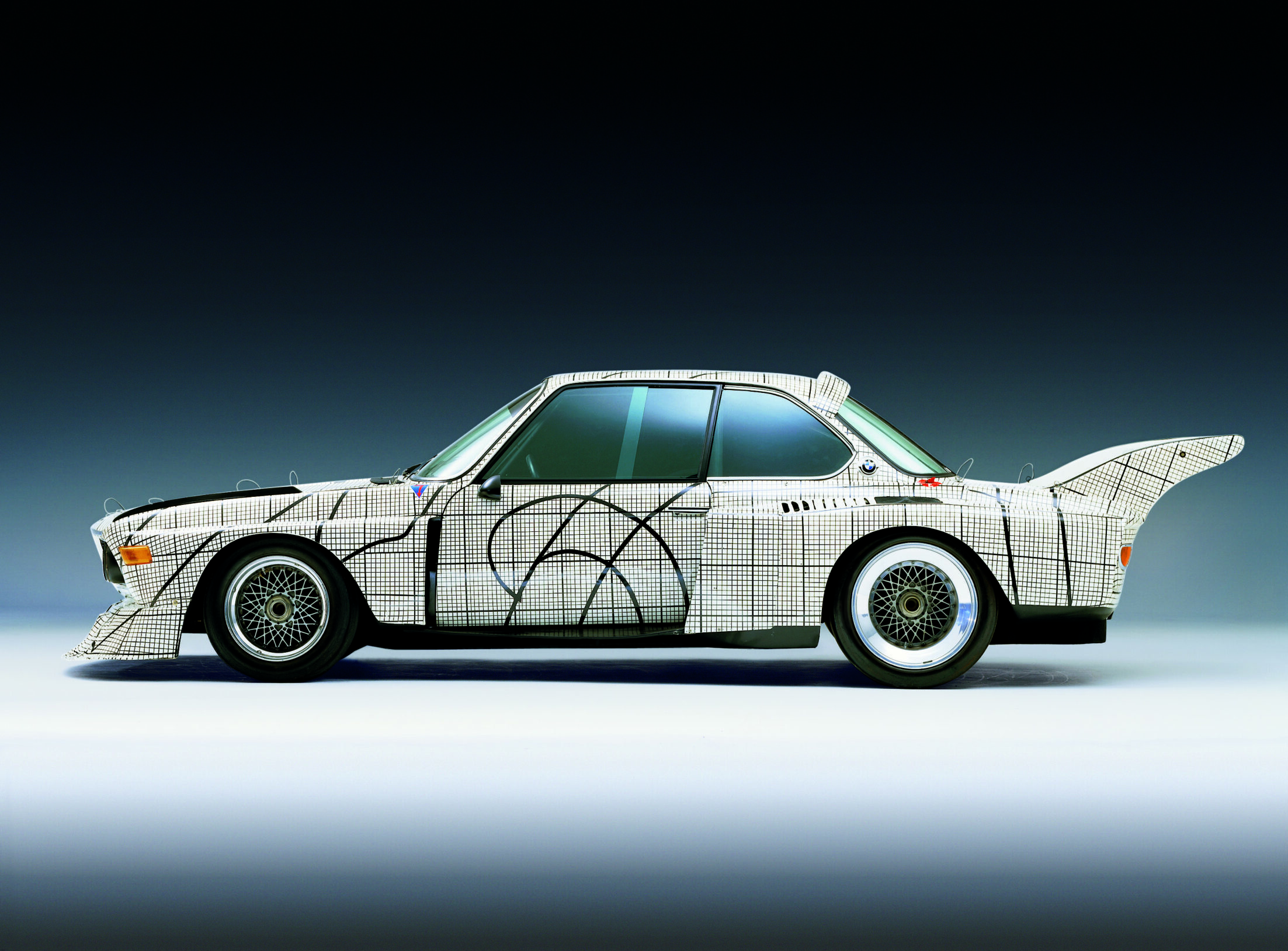 Frank Stella BMW art car profile