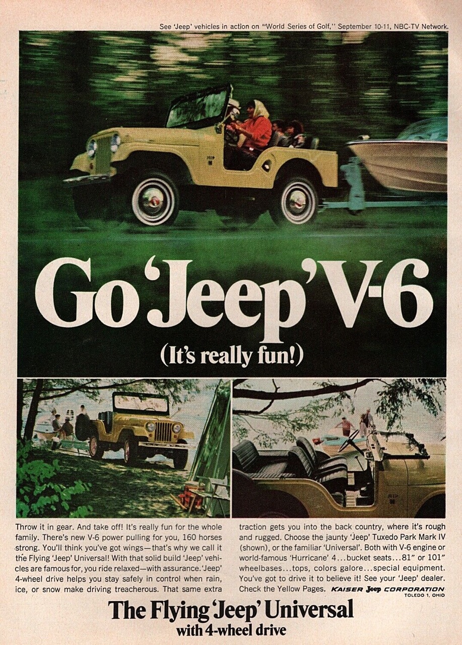 Jeep V6 ad