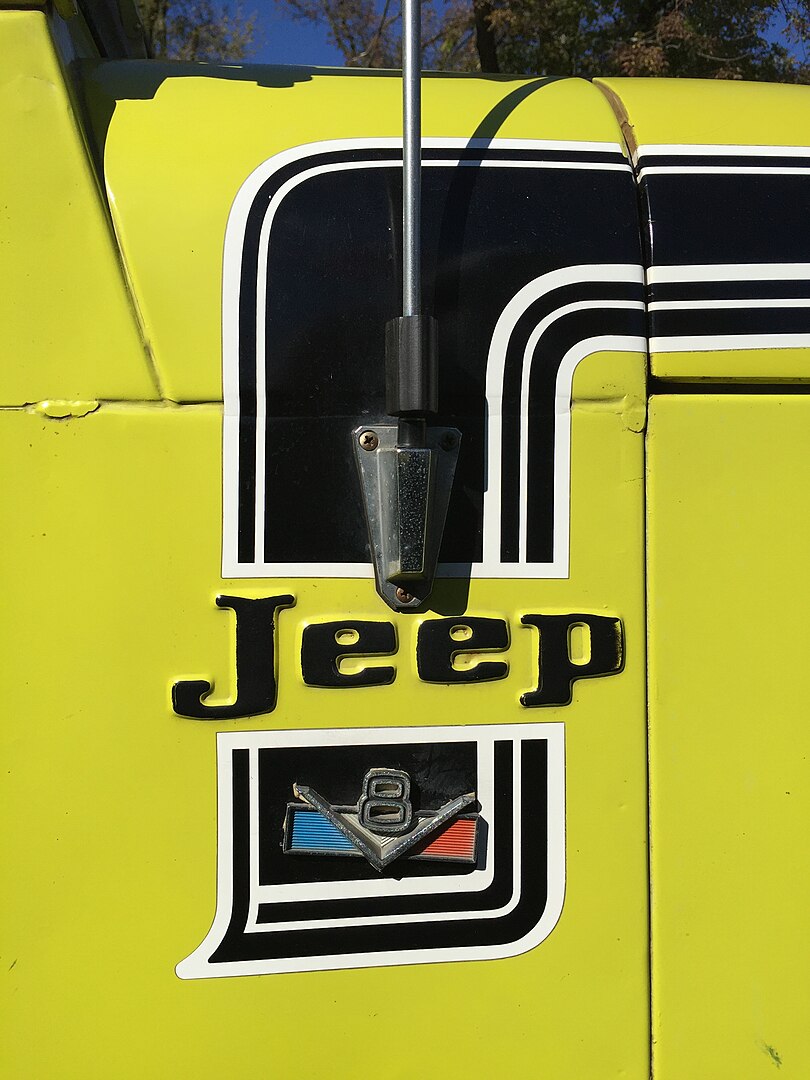 1974 Jeep CJ-5 Renegade badge